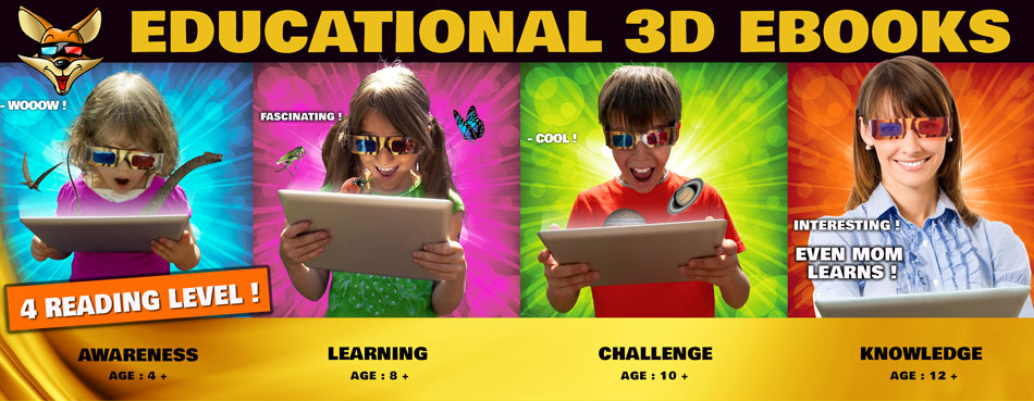 Educational 3D Books